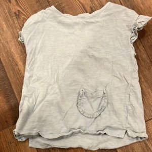 Blue Zara tshirt 4-5t